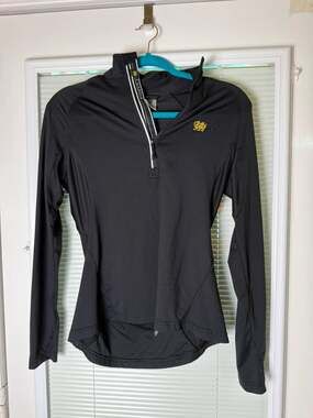 Levelwear Energy Women’s S Black Cambria 1/4 Zip Performance Pullover